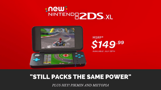 2DS Still Alive, ‘New’ XL Unit Hits in&nbsp;July