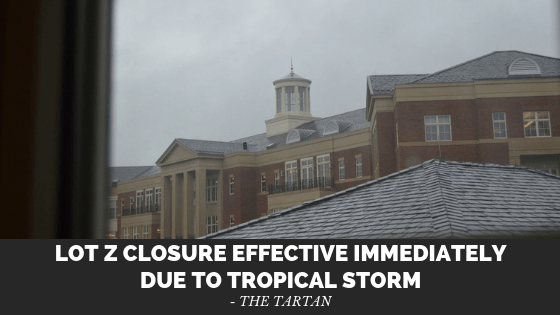 Lot Z Closure Effective Immediately Due to Tropical&nbsp;Storm