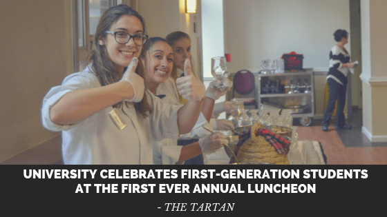 University Celebrates First-Generation Students at the First Ever Annual&nbsp;Luncheon