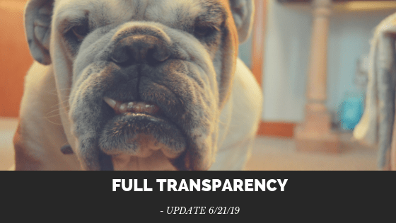FULL TRANSPARENCY